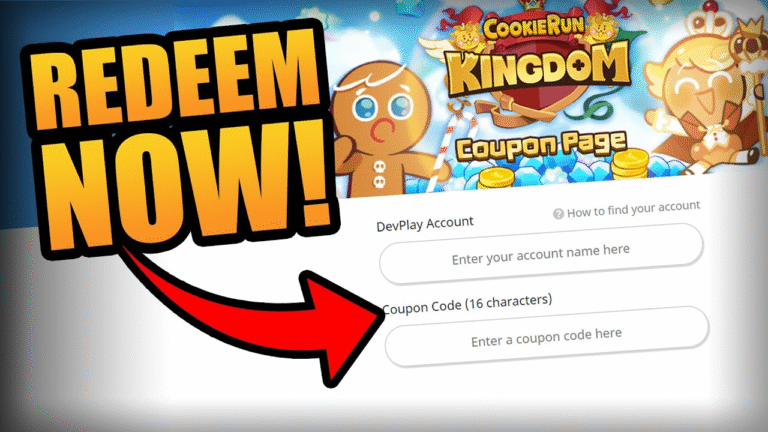 Cookie Run Kingdom Codes